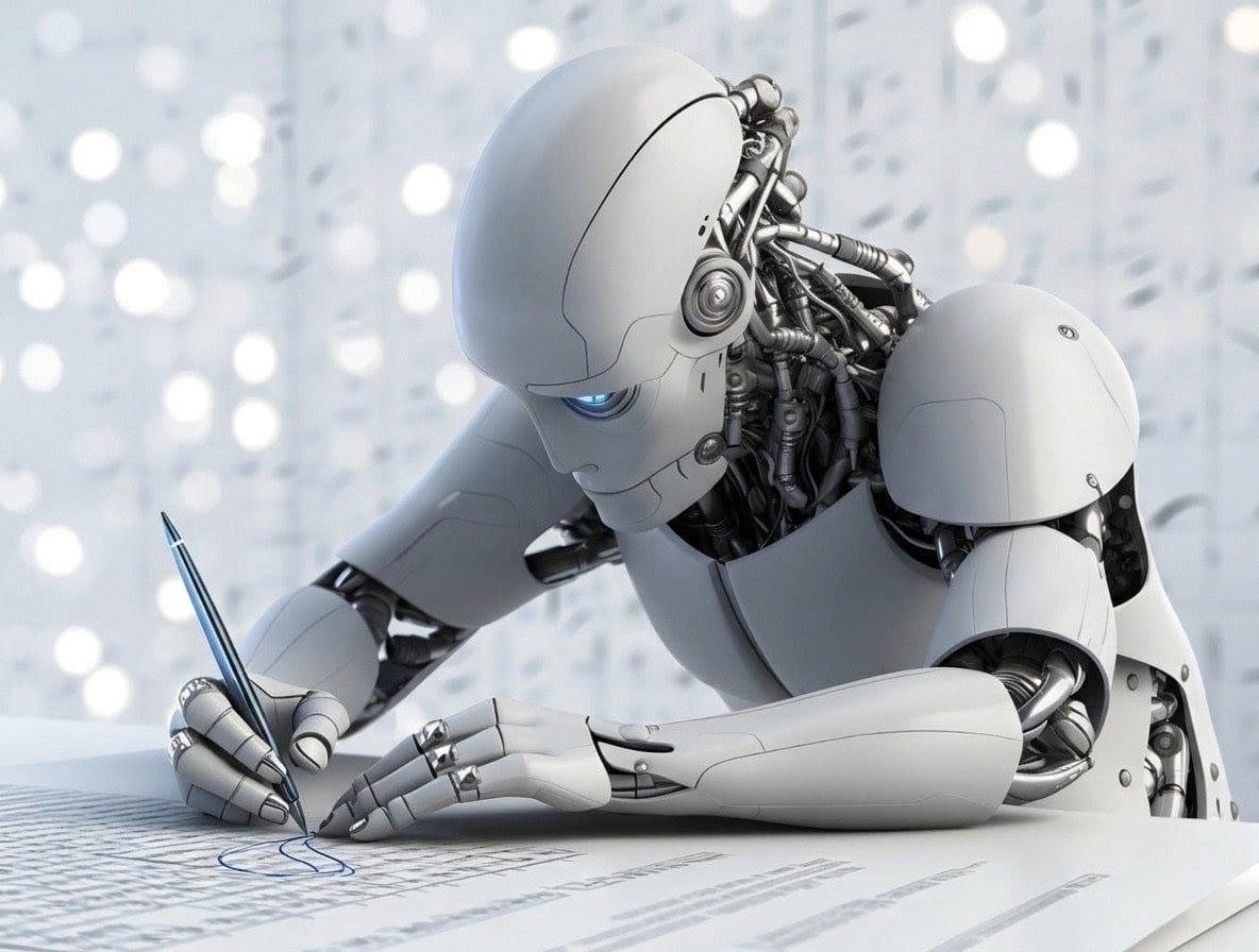 Quand l'IA prend la plume : Le robot qui simule l'émotion manuscrite 