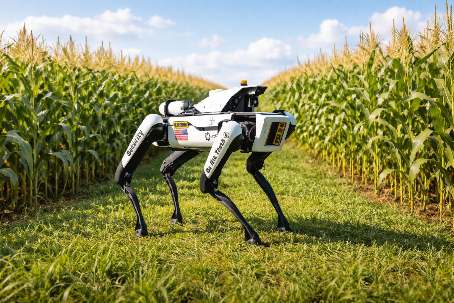 Des chiens robots pour garder l'or jaune : l'ère 