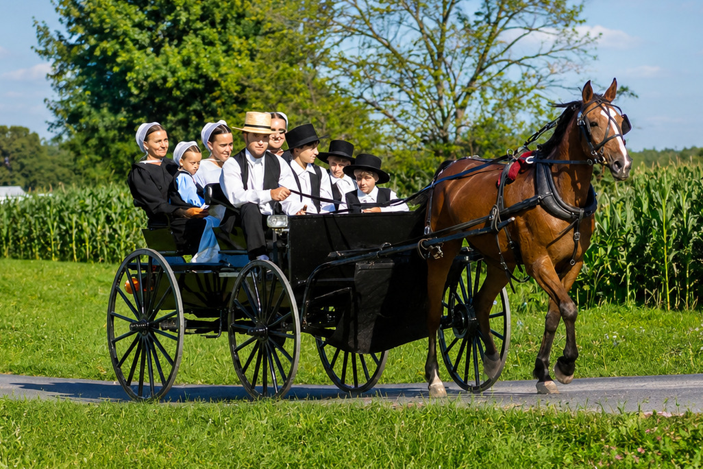 Chevaucher contre les écrans : comment les Amish ont-ils réussi à imposer des limites à la technologie ?
