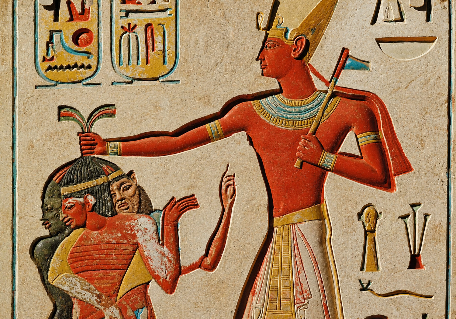 Le châtiment des ennemis dans l’art de l’Égypte ancienne : de la palette de Narmer aux reliefs de Ramsès II 